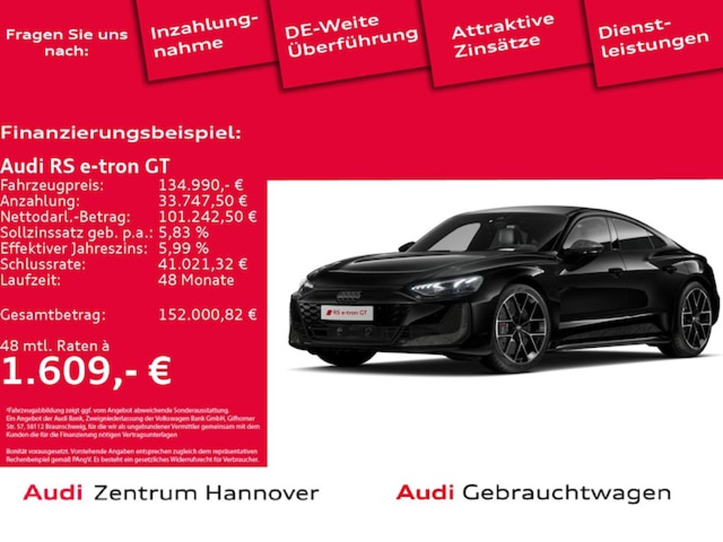 Audi RS e-tron GT 2024 Elektrisch