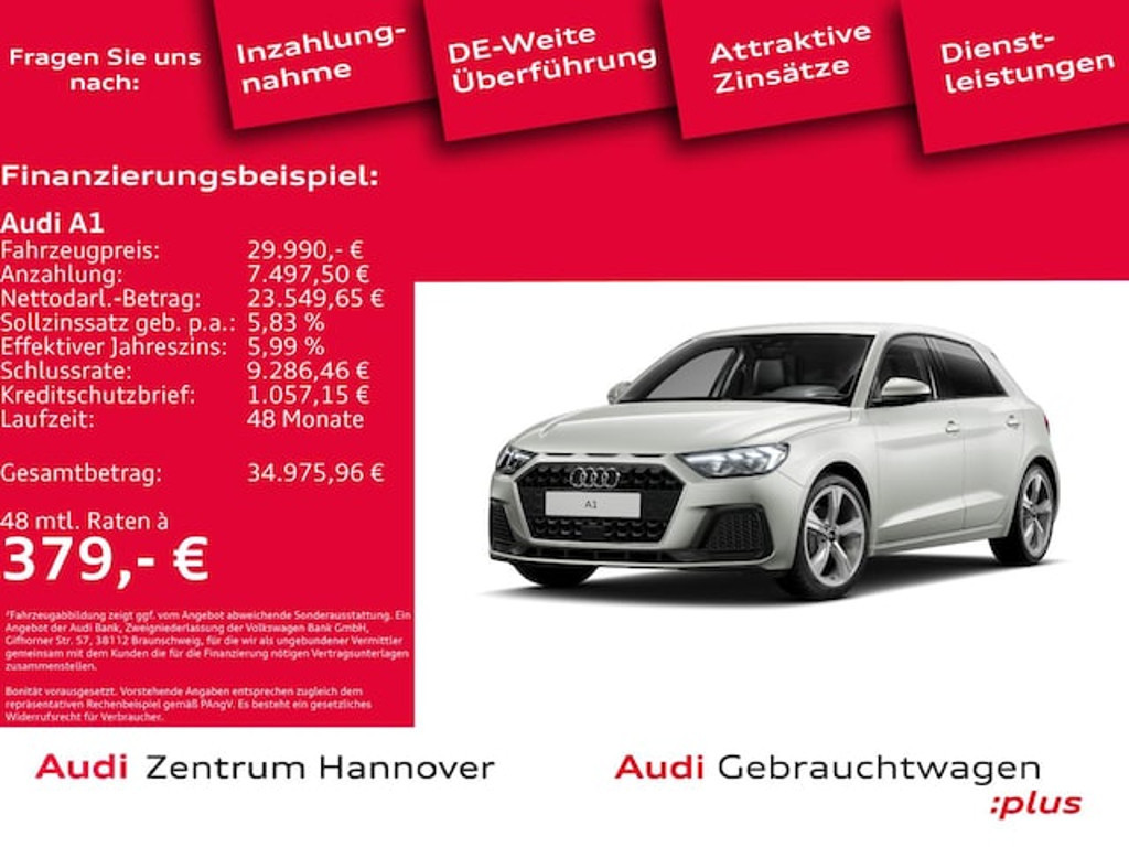 Audi A1 2025 Benzine