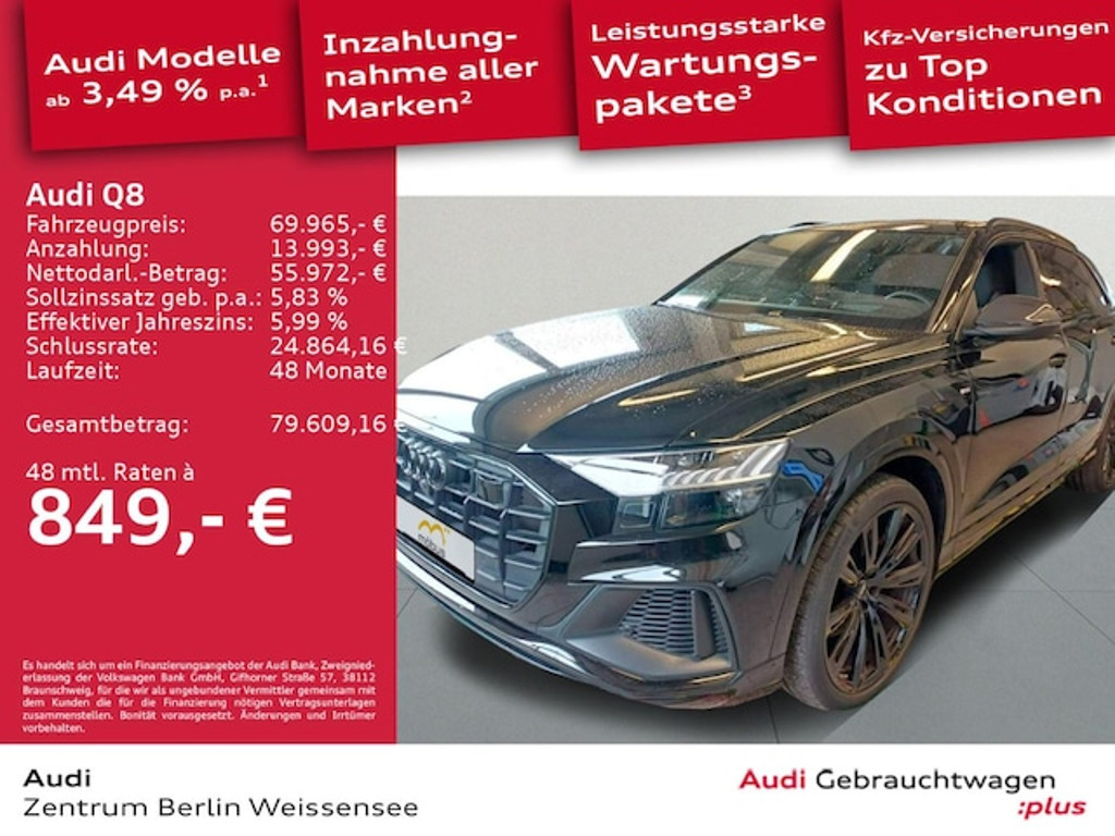 Audi Q8 2022 Benzine