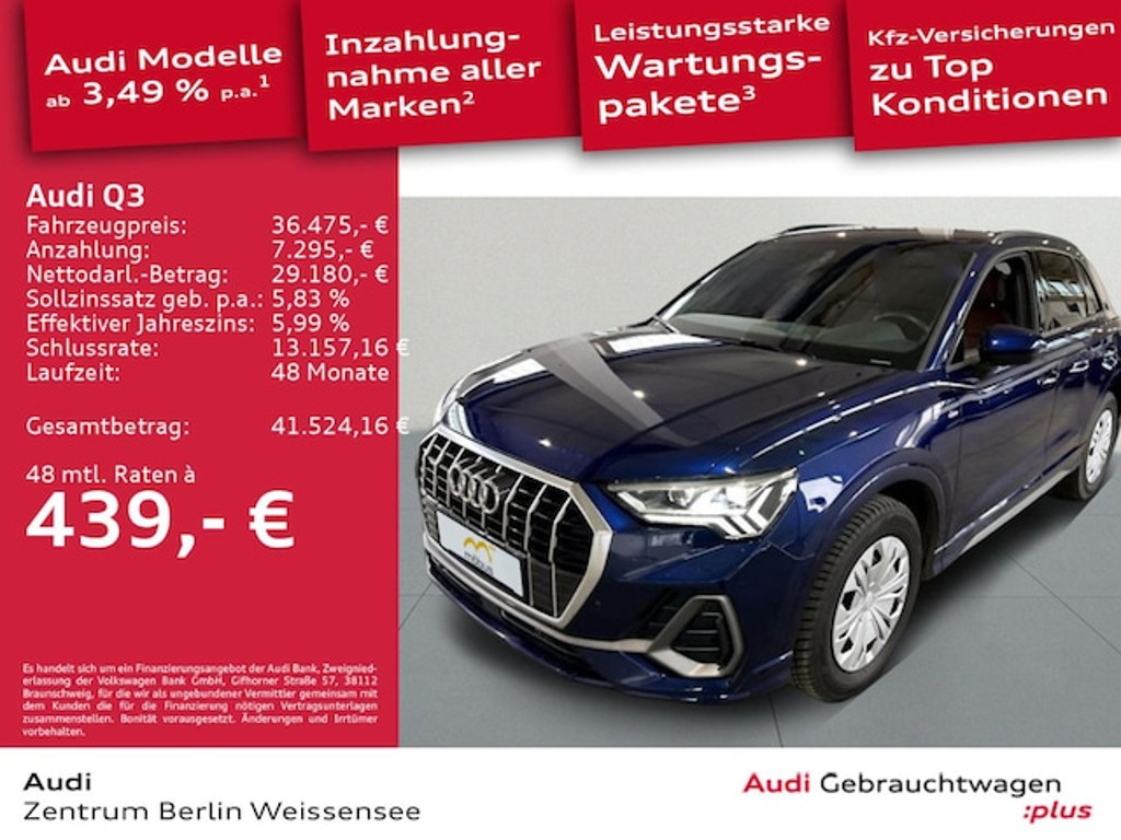 Audi Q3 2023 Benzine