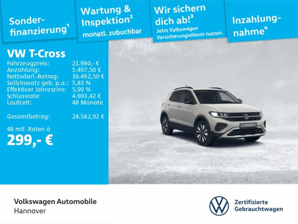 Volkswagen T-Cross 2025 Benzine