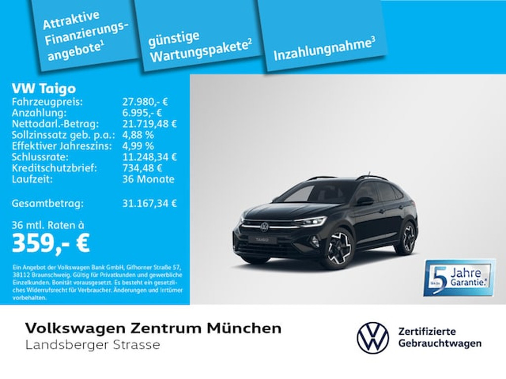 Volkswagen Taigo 2025 Benzine
