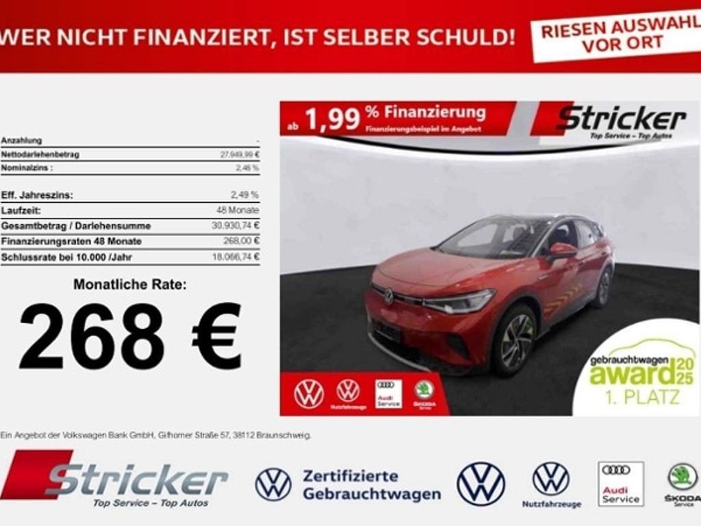 Volkswagen ID.4 2022 Elektrisch