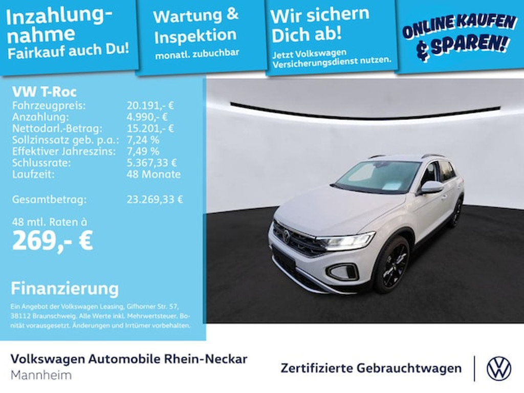 Volkswagen T-Roc 2022 Benzine