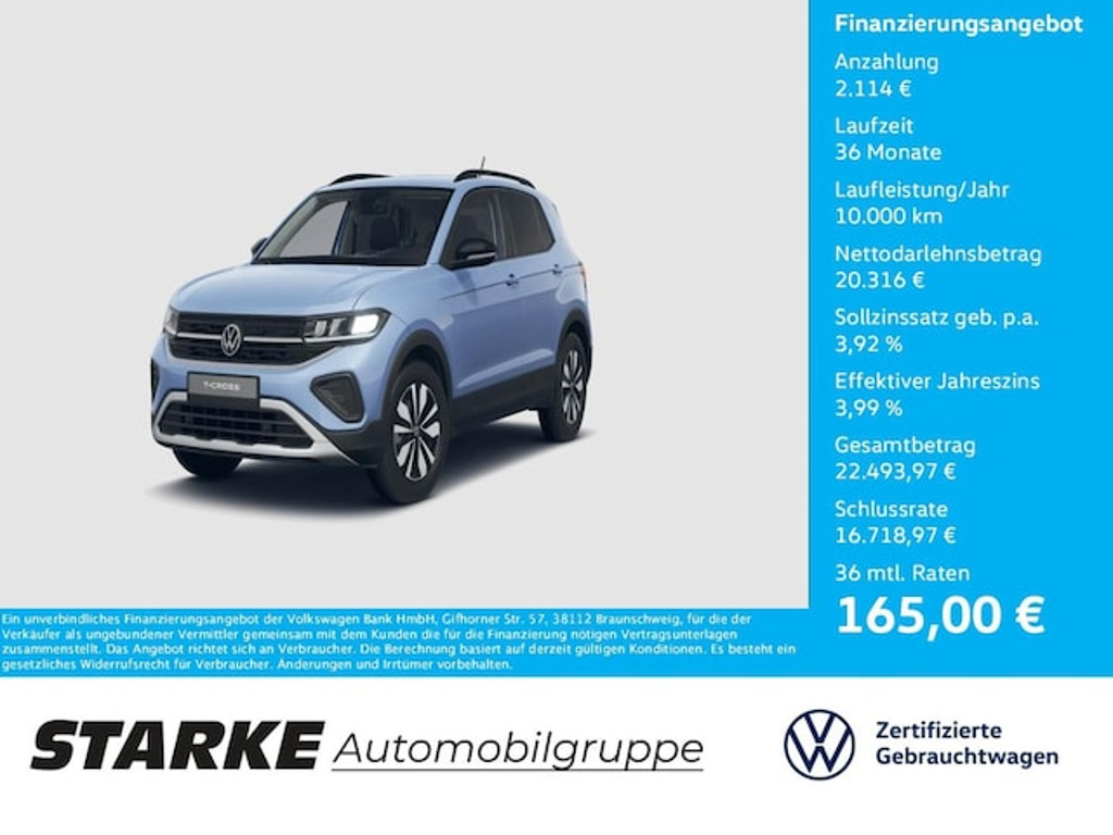 Volkswagen T-Cross 2025 Benzine