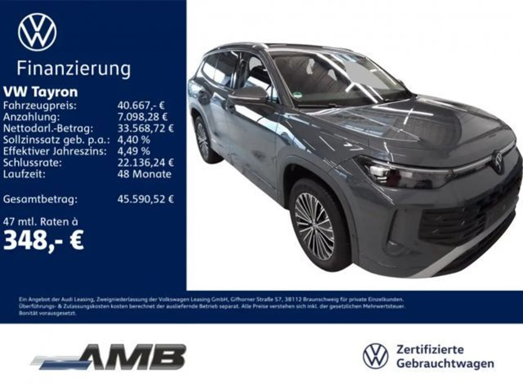 Volkswagen Tayron 2025 Benzine