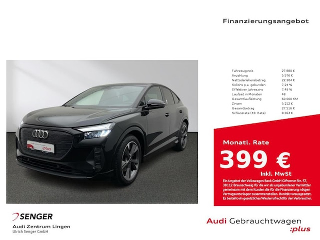 Audi Q4 e-tron 2021 Elektrisch