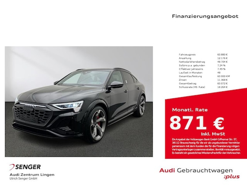 Audi Q8 e-tron 2023 Elektrisch