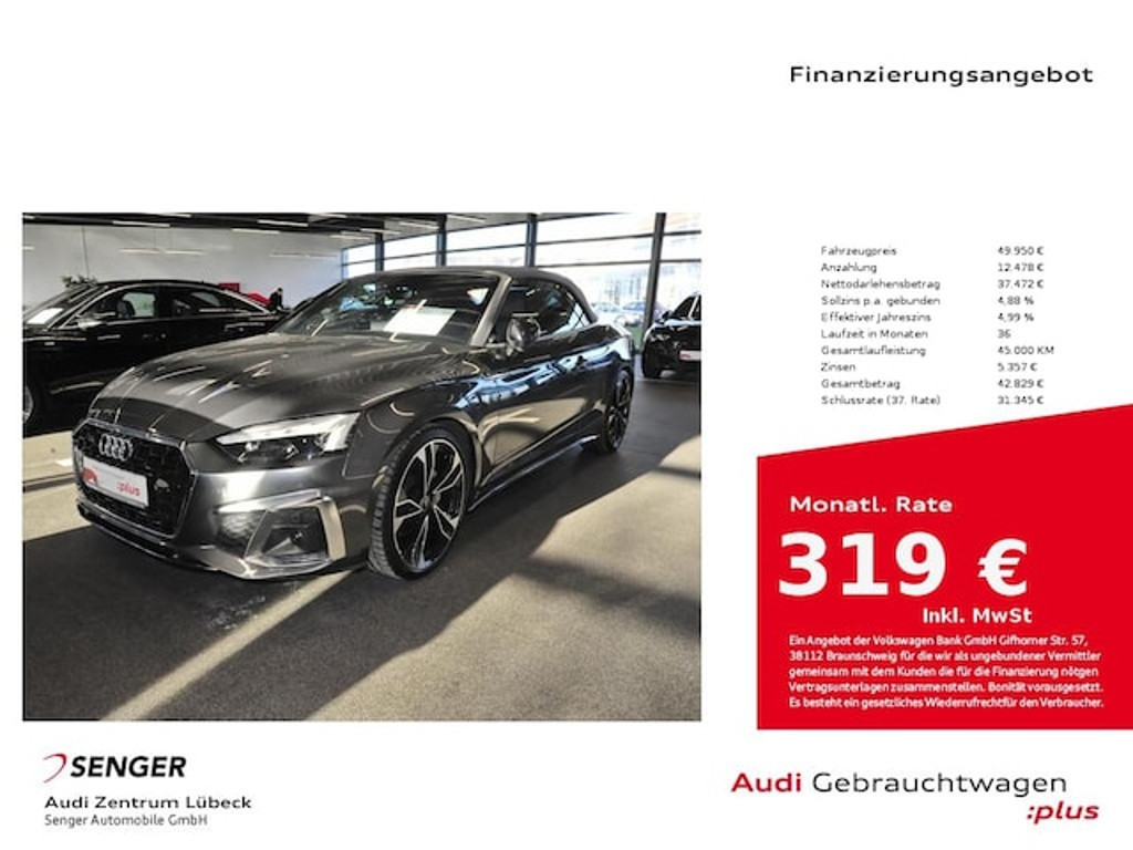 Audi A5 2023 Benzine