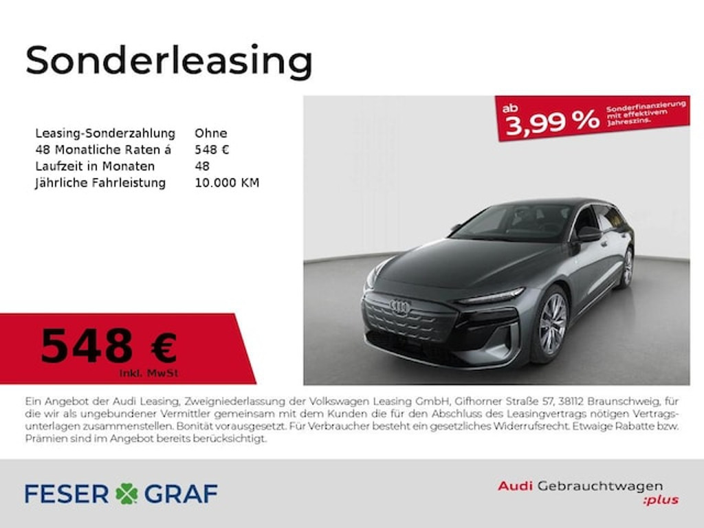 Audi A6 e-tron 2025 Elektrisch