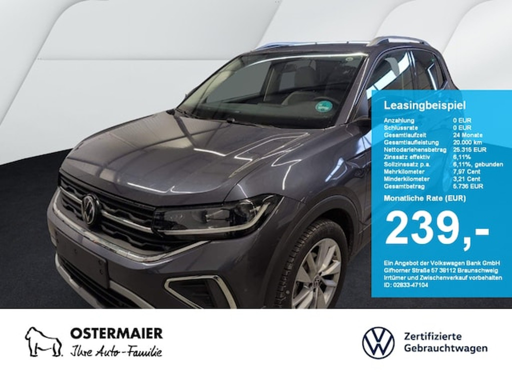 Volkswagen T-Cross 2025 Benzine