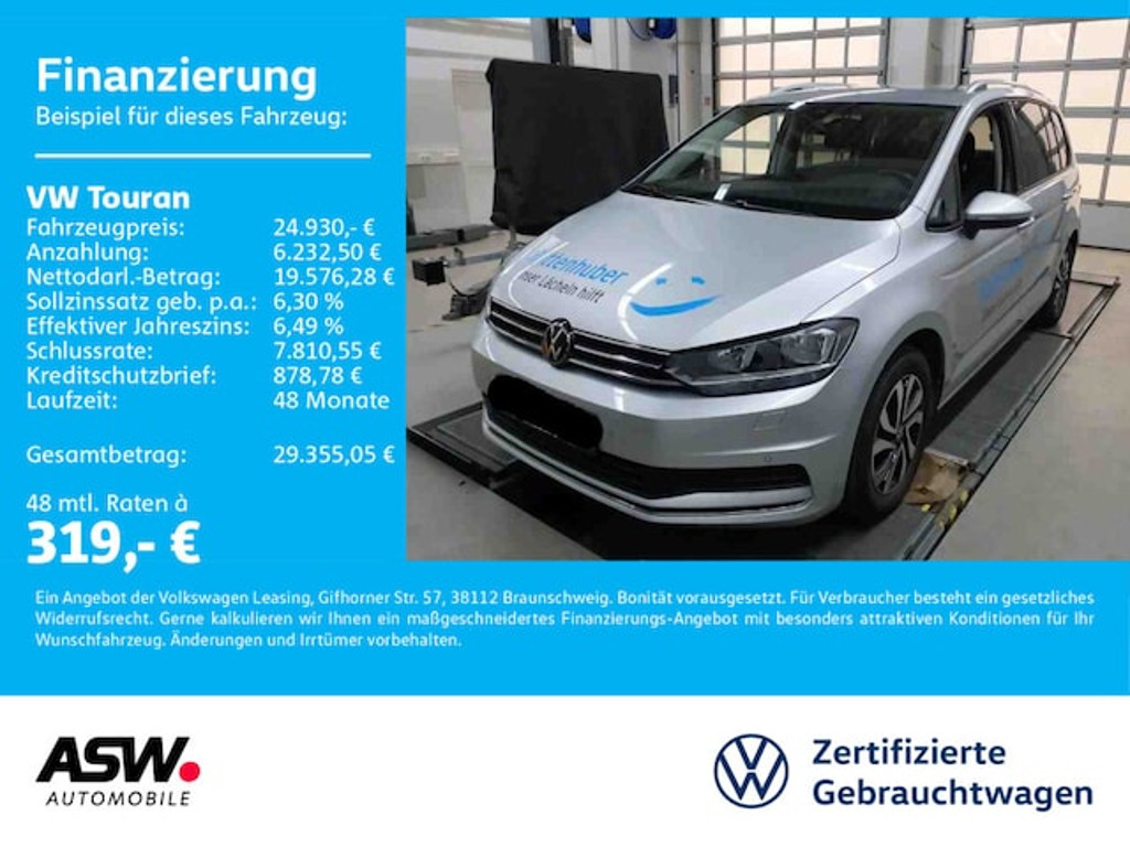 Volkswagen Touran 2022 Diesel