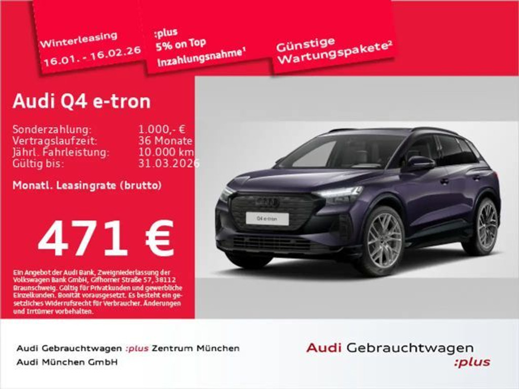 Audi Q4 e-tron