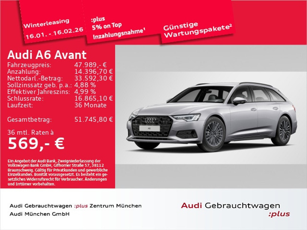 Audi A6 2025 Benzine