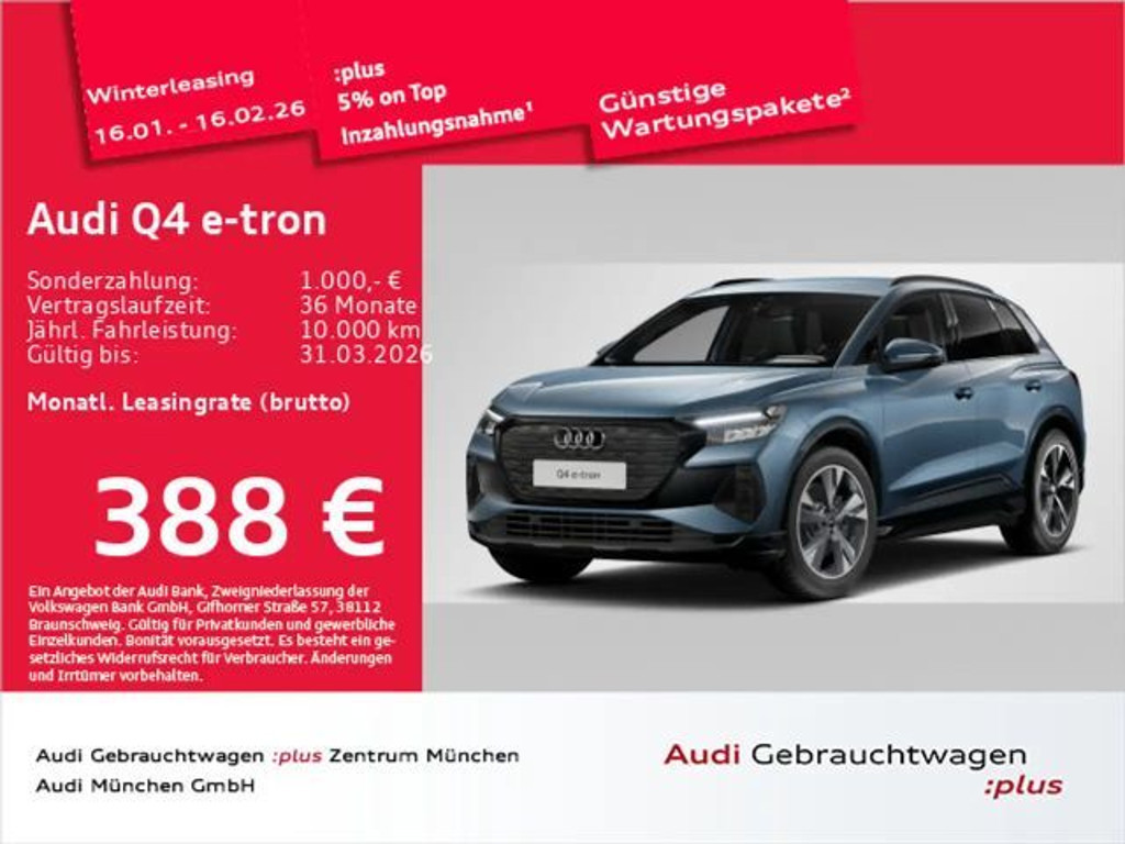 Audi Q4 e-tron