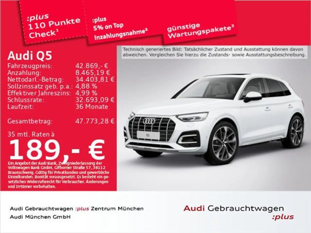 Audi Q5 2022 Benzine
