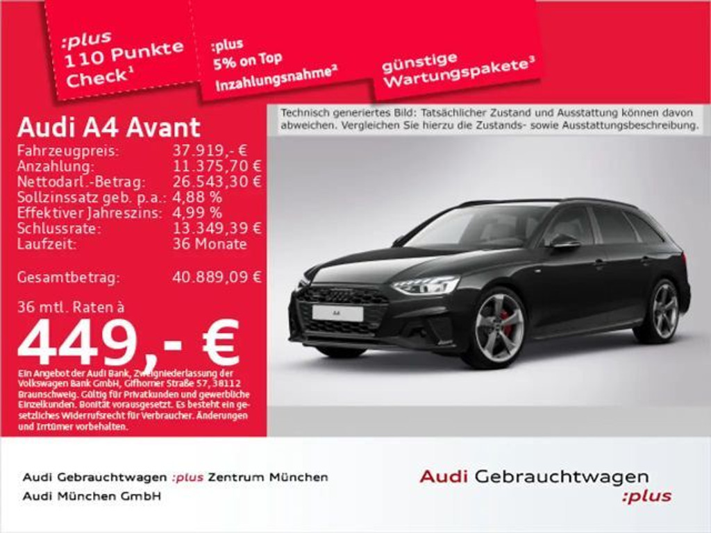 Audi A4 2024 Benzine