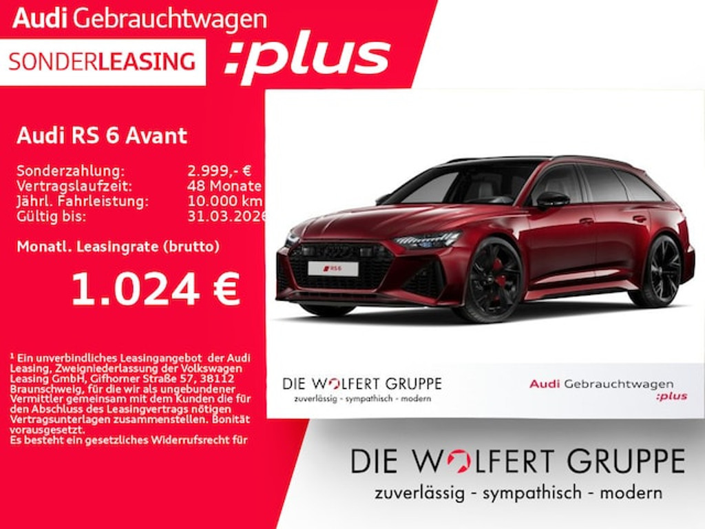 Audi RS6 2025 Benzine