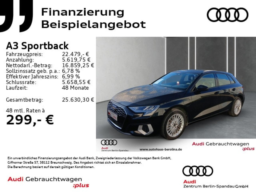 Audi A3 2022 Hybride Benzine