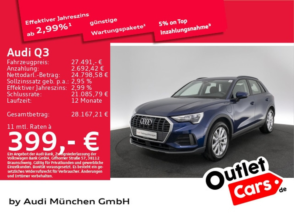 Audi Q3 2022 Hybride Benzine