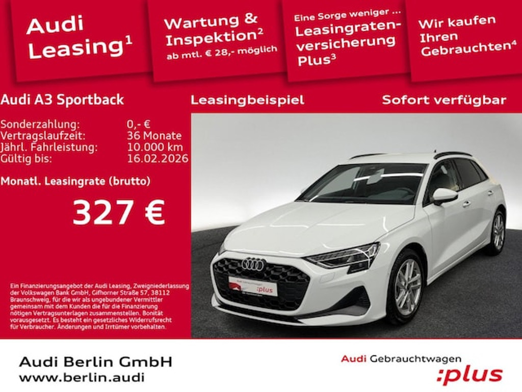 Audi A3 2025 Benzine