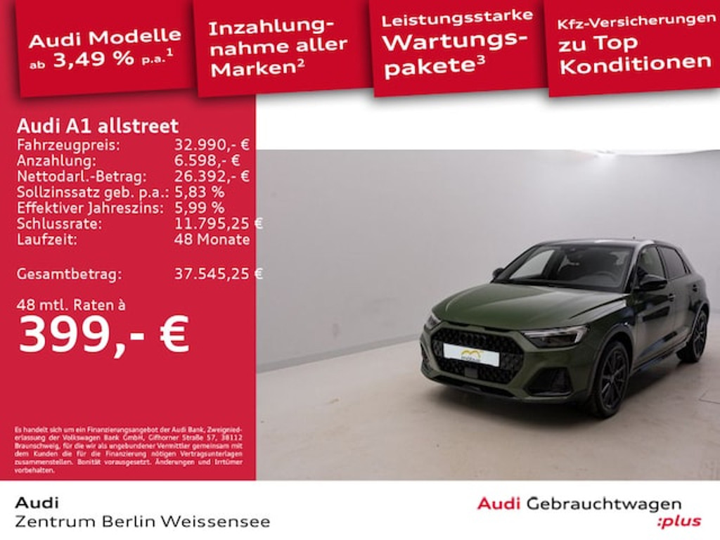 Audi A1 2026 Benzine