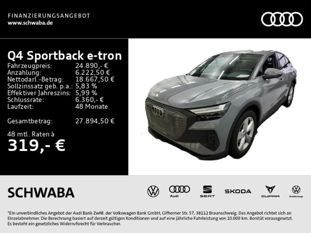 Audi Q4 e-tron 2022 Elektrisch