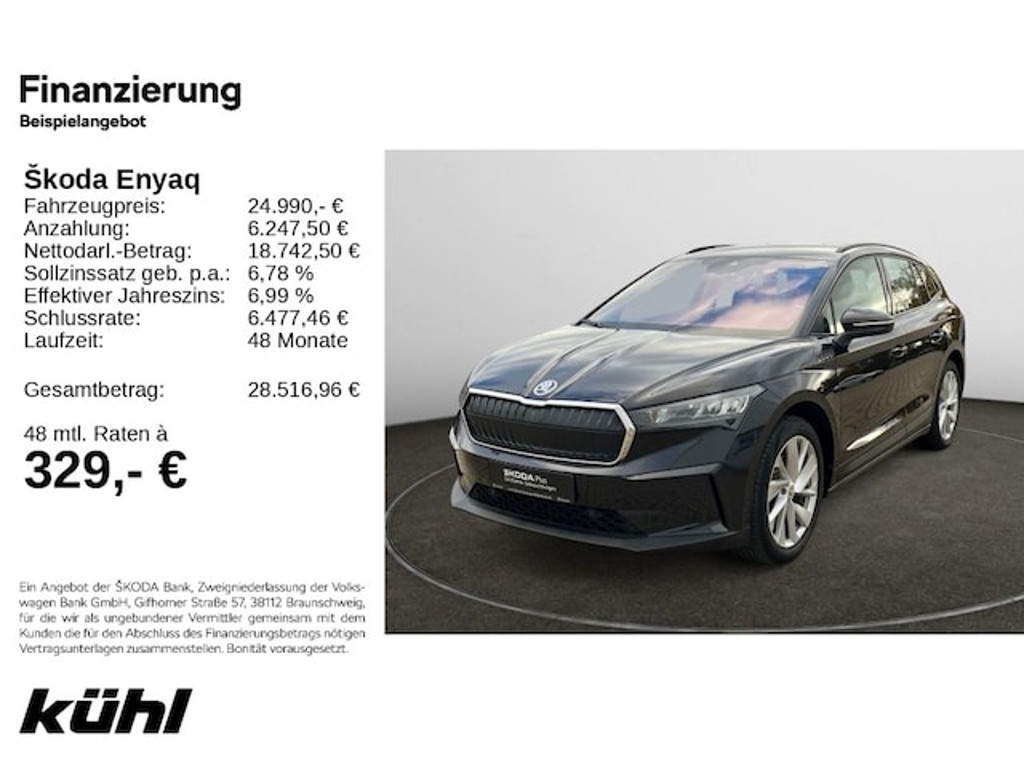 Skoda Enyaq 2021 Elektrisch