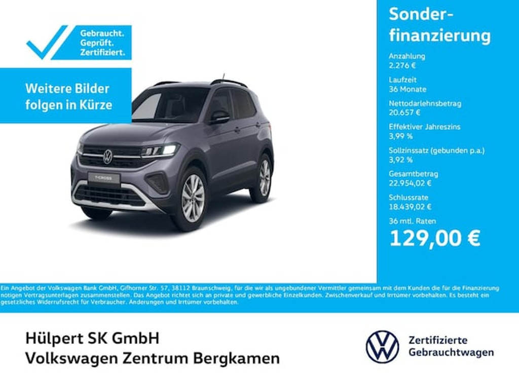 Volkswagen T-Cross 2025 Benzine