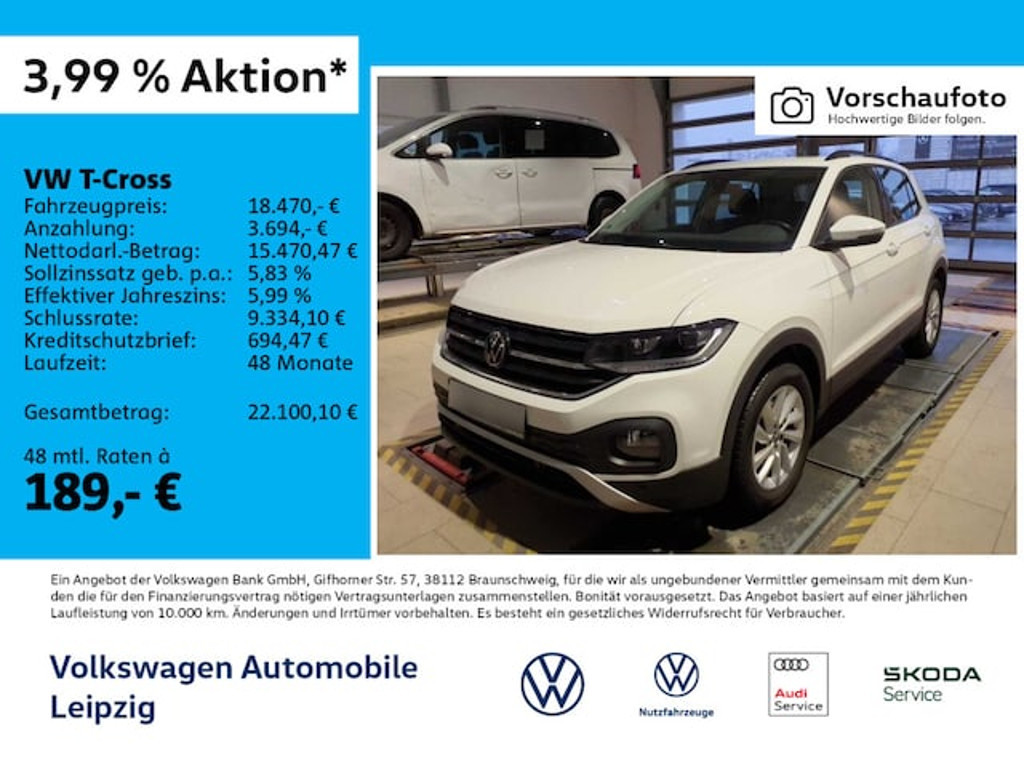 Volkswagen T-Cross 2023 Benzine