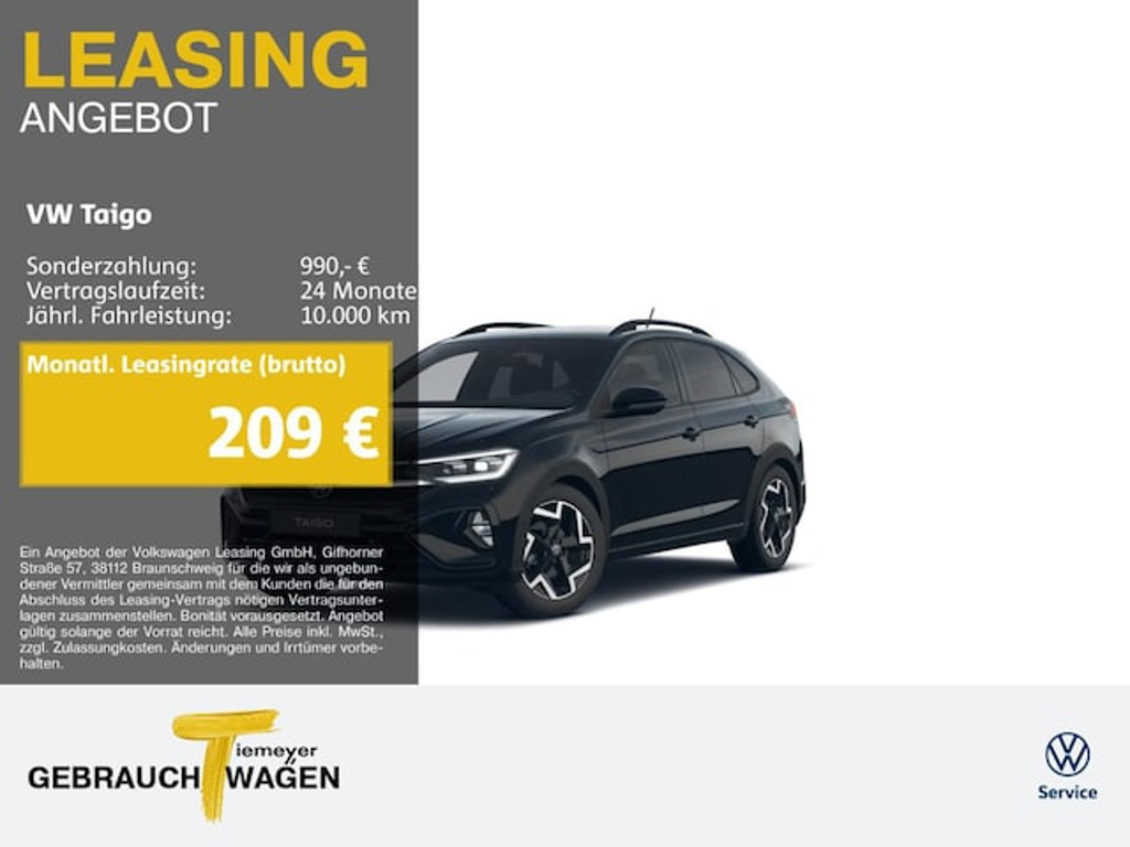 Volkswagen Taigo 2025 Benzine