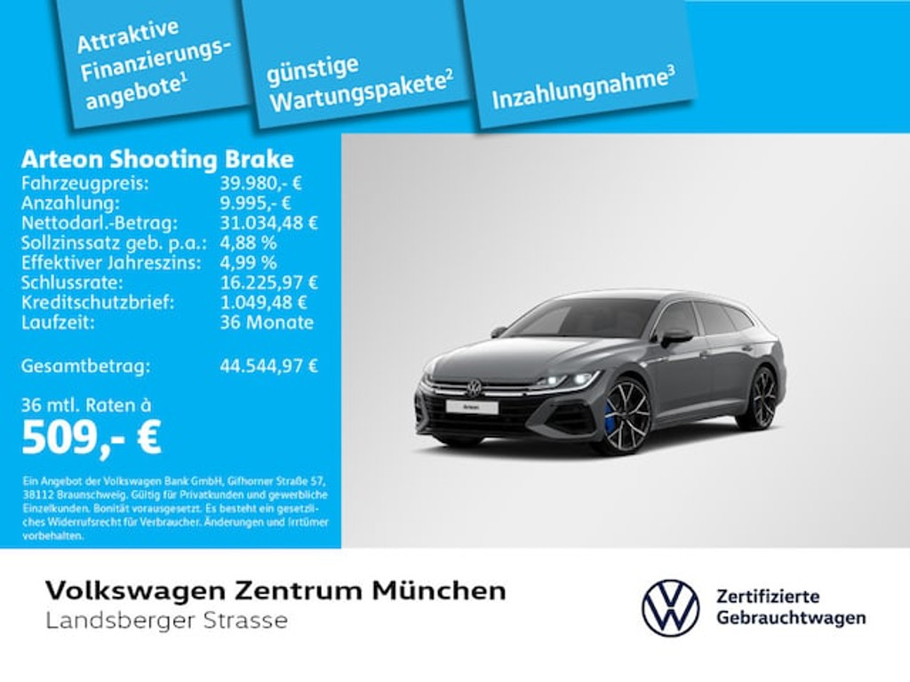 Volkswagen Arteon Shooting Brake 2023 Benzine