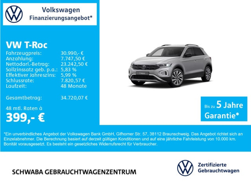 Volkswagen T-Roc 2025 Diesel