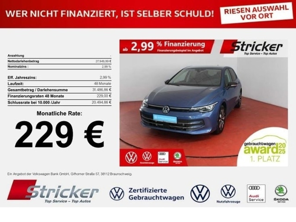 Volkswagen Golf 2025 Diesel