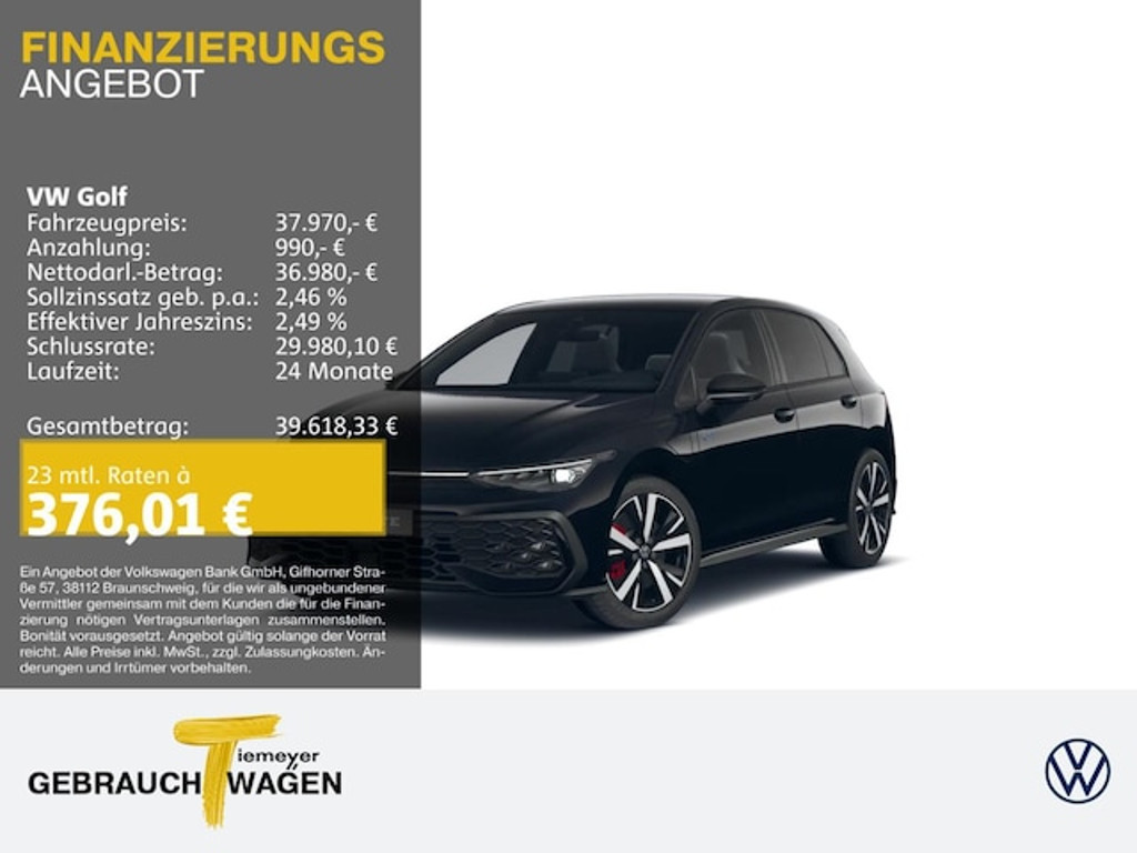 Volkswagen Golf 2025 Hybride Benzine