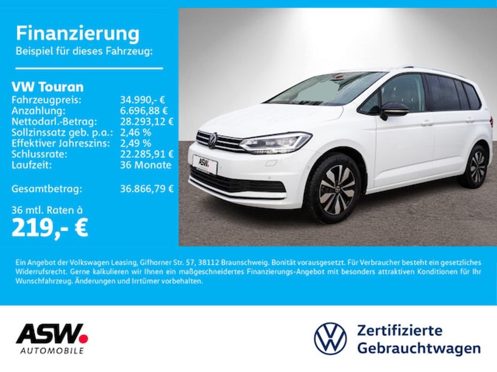 Volkswagen Touran 2025 Benzine