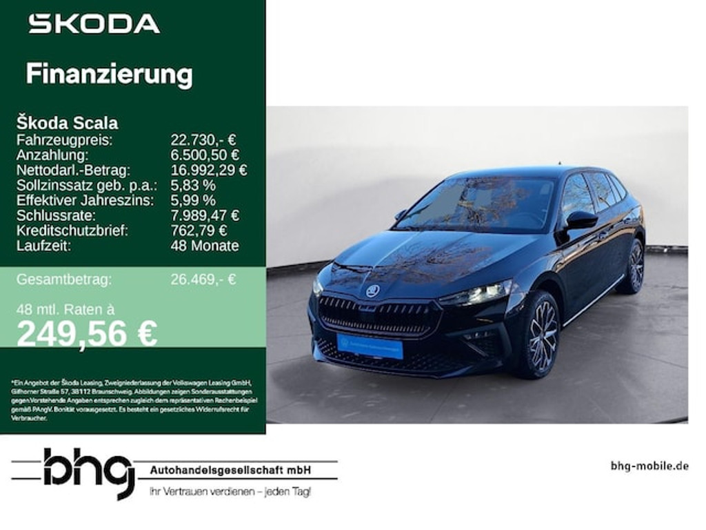 Skoda Scala 2025 Benzine