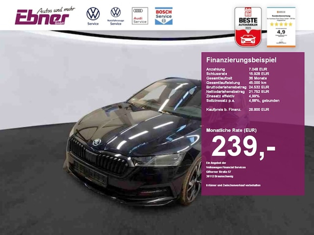 Skoda Octavia 2022 Hybride Benzine