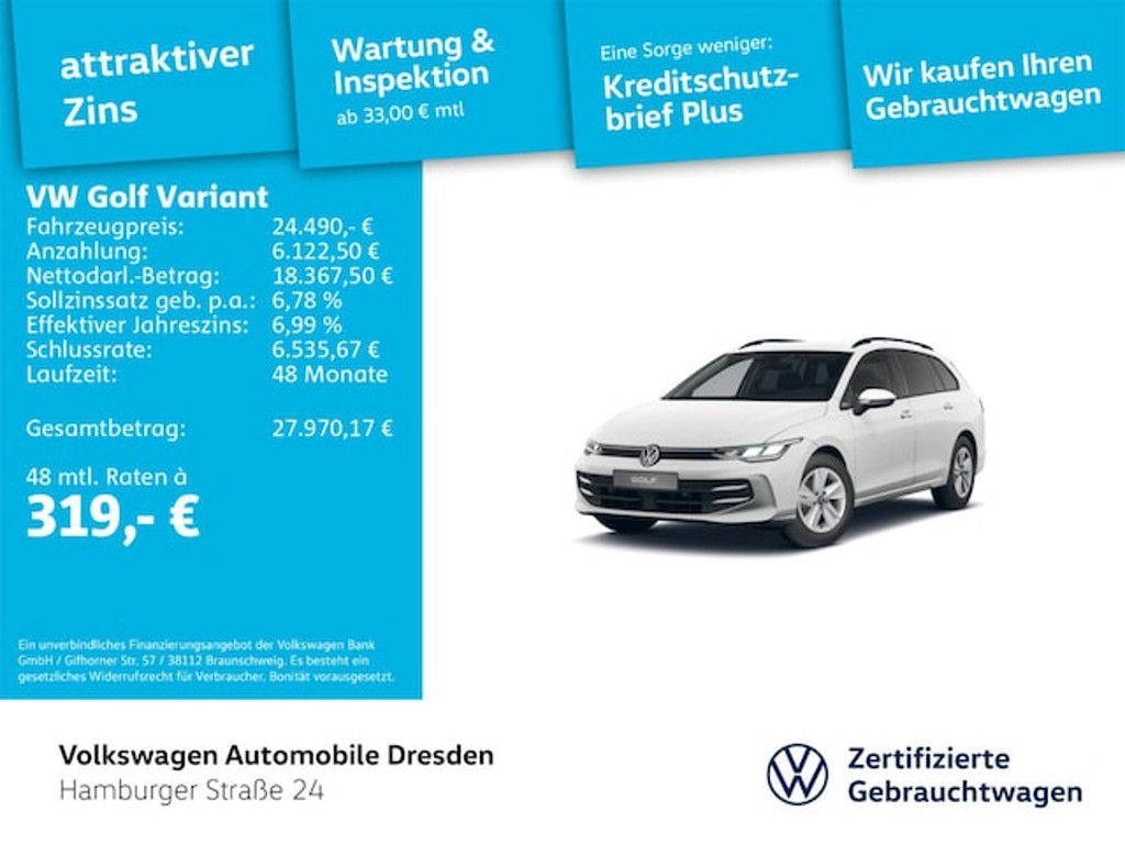Volkswagen Golf 2024 Benzine