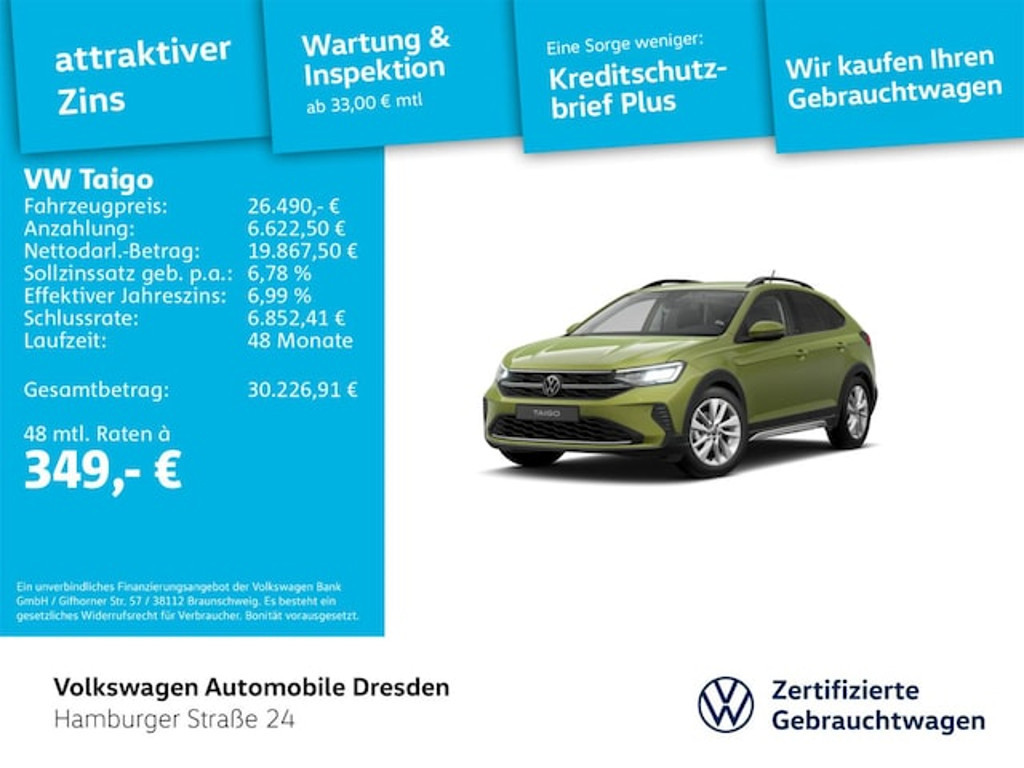 Volkswagen Taigo 2024 Benzine