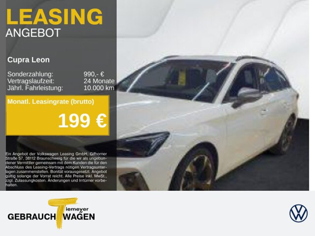 Cupra Leon 2025 Benzine