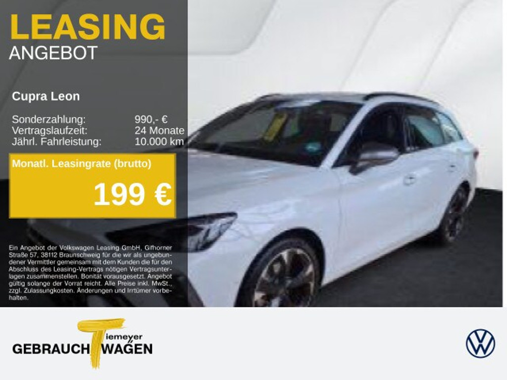 Cupra Leon 2025 Benzine