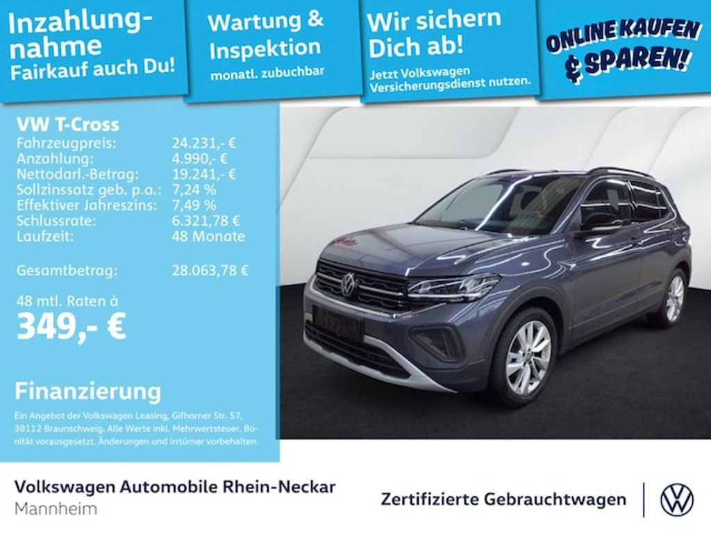 Volkswagen T-Cross 2025 Benzine
