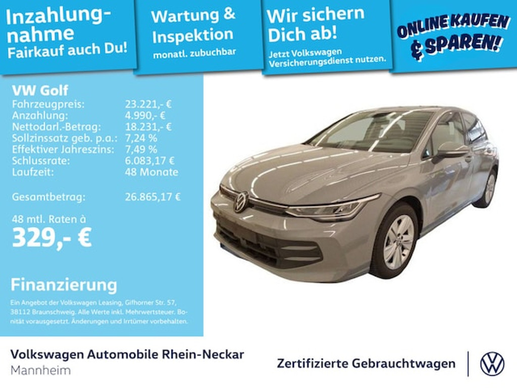 Volkswagen Golf 2024 Benzine