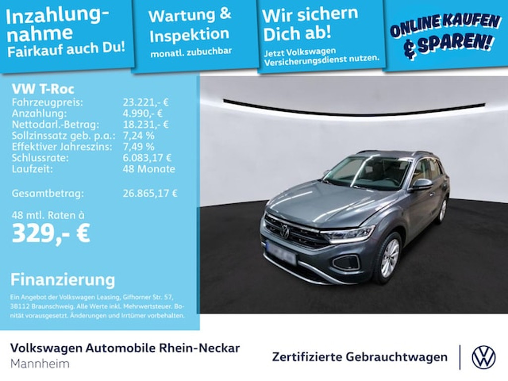 Volkswagen T-Roc 2022 Benzine