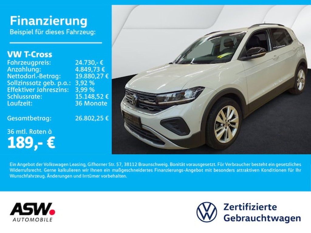 Volkswagen T-Cross 2025 Benzine