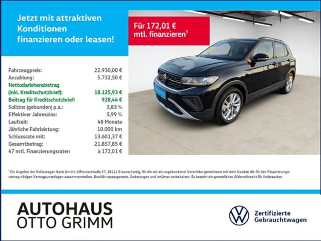 Volkswagen T-Cross 2025 Benzine