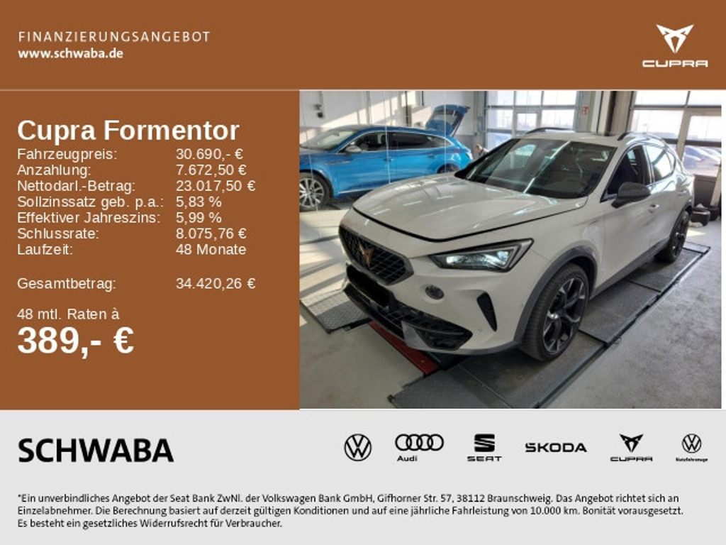 Cupra Formentor 2023 Hybride Benzine