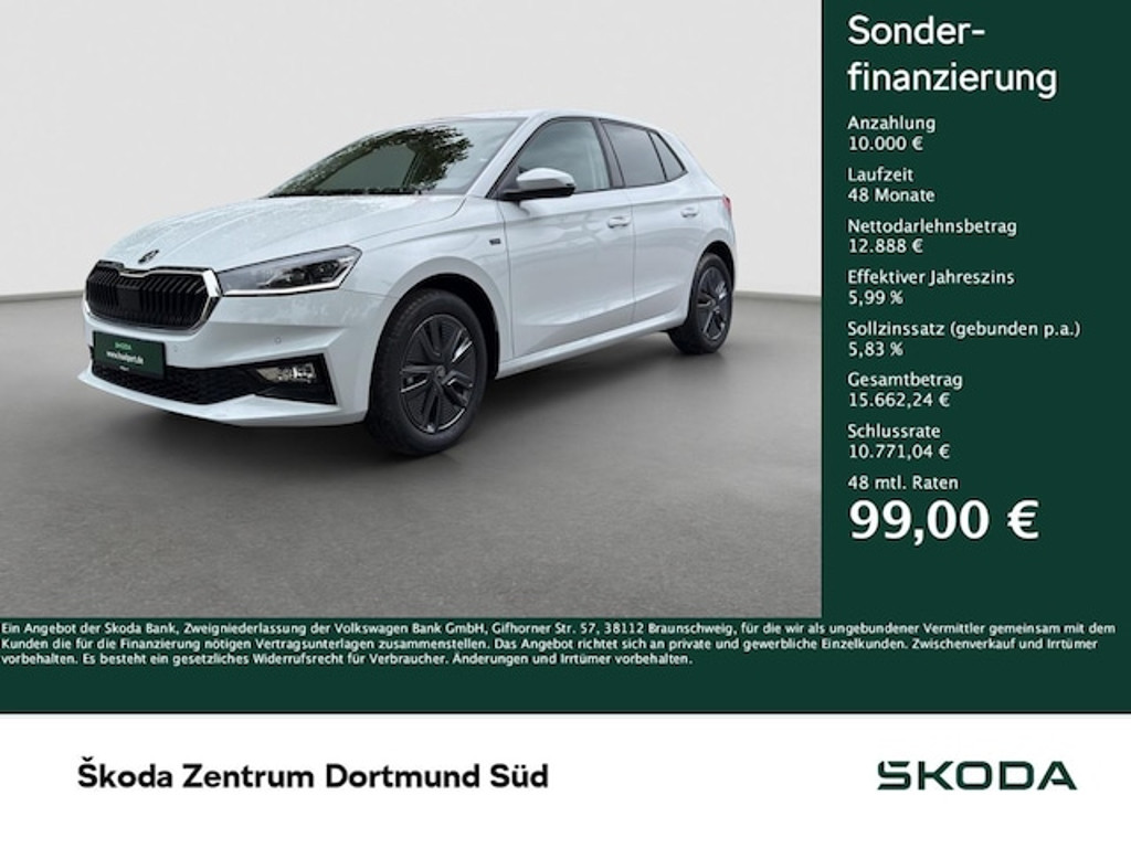 Skoda Fabia 2025 Benzine