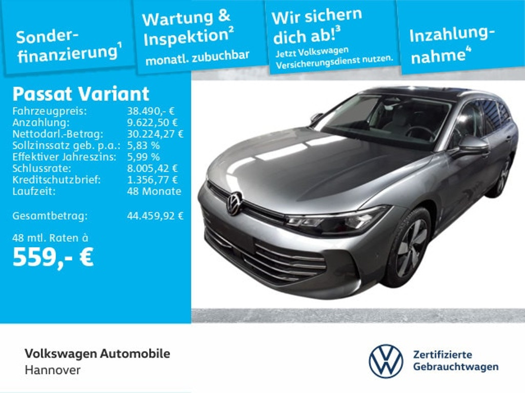 Volkswagen Passat 2025 Benzine